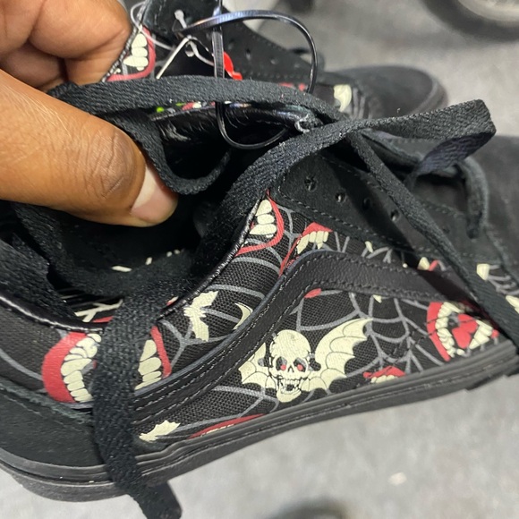 Vans Old School Glow Fright BLACK  (NEW ) - Picture 4 of 5